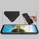 Nillkin Nillkin Super Frosted Shield wzmocnione etui pokrowiec + podstawka Huawei P40 Lite / Nova 7i / Nova 6 SE czarny 8