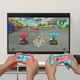 Baseus Baseus zestaw 2x nakładka na Joy-Con joystick pad do Nintendo Switch czerwony i niebieski (GMSWC-93) uniwersalny 4