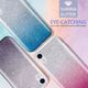 Etui SAMSUNG GALAXY A51 Brokat Glitter srebrno-różowe 7