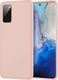 Etui SAMSUNG GALAXY S20+ Silicone case elastyczne silikonowe różowe 1