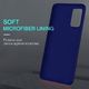 Etui SAMSUNG GALAXY S20+ Silicone case elastyczne silikonowe granatowe 3