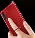 Etui SAMSUNG GALAXY S20+ PLUS Diamond Ring Brokat czerwone (62748) - om-40375 7