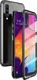 Etui XIAOMI REDMI NOTE 9S 3w1 Double Magnetic 360 Aluminium i Szkło czarne 5
