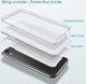 Etui SAMSUNG GALAXY S20 ULTRA Brokat Glitter srebrne 3