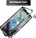 Etui SAMSUNG GALAXY S20 3w1 Double Magnetic 360 Aluminium i Szkło czarne 2