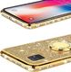 Etui HUAWEI P40 LITE Diamond Ring Brokat złote 2