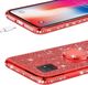 Etui HUAWEI P40 LITE Diamond Ring Brokat czerwone 3