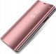 Etui HUAWEI P40 LITE Clear View Cover z klapką różowe 5