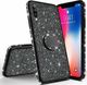 Etui SAMSUNG GALAXY A71 Diamond Ring Brokat czarne 1