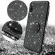 Etui SAMSUNG GALAXY A71 Diamond Ring Brokat czarne 1