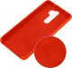 Etui XIAOMI MI NOTE 10 Silicone case elastyczne silikonowe czerwone 2