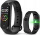 Smartband Opaska sportowa na rękę Smart Band M4 inteligentna monitorująca fitness czarna () - 641738 1