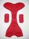 Bellelli Galinė dviračio kėdutė Bellelli B-One Clamp, pilka/raudona 3