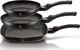 Patelnia Berlinger Haus wok Metallic Line 20 24 28cm 3szt. 2