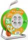 Plastrol przedłużacz bębnowy Standard Line 25m H05VV-F 3x1 4xGS 10A pomarańczowy (W-98947) 1