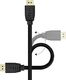 Kabel Agog HDMI- HDMI 2.0 1.5m czarny (X-01) 1