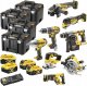 Zestaw elektronarzędzi Dewalt 17-elementowy (DCK865P4T-QW) 1