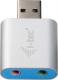 Adapter USB I-TEC USB - 3.5 minijack x2 Srebrny (U2AMETAL) 2