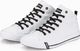 Ombre Buty męskie trampki T304 - białe 43 (12418-W) - 12418-W 2