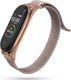 Tech-Protect Pasek nylonowy Mi Smart Band 5 różowy 1