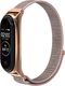 Tech-Protect Pasek nylonowy Mi Smart Band 5 różowy 1