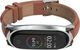 Tech-Protect Pasek skórzany Mi Smart Band 5 brązowy 2