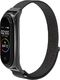 Tech-Protect Pasek nylonowy Mi Smart Band 5/6 czarny 1
