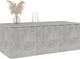 vidaXL Szafka pod TV, szarość betonu, 80x34x30 cm, płyta wiórowa 2