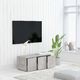 vidaXL Szafka pod TV, szarość betonu, 80x34x30 cm, płyta wiórowa 3