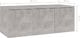 vidaXL Szafka pod TV, szarość betonu, 80x34x30 cm, płyta wiórowa 7