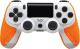 Lizard Skins naklejki na kontroler Playstation4 Tangerine 1