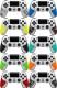 Lizard Skins naklejki na kontroler Playstation4 Tangerine 6