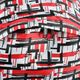 BAGINC Plecak szkolny Line Print Red 2