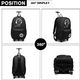 Bag Street Plecak szkolny Cody czarny 3