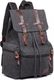 Kono Plecak RETRO damski hipster Czarny KN36 1