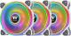 Wentylator Thermaltake Riing Quad 12 RGB TT Premium Edition 3-pack + HUB Białe (CL-F100-PL12SW-A) 1