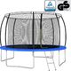 Trampolina ogrodowa vidaXL 92455 z siatką wewnętrzną 12 FT 366 cm 1