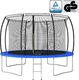 Trampolina ogrodowa vidaXL 92455 z siatką wewnętrzną 12 FT 366 cm 2