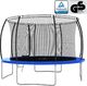 Trampolina ogrodowa vidaXL 92455 z siatką wewnętrzną 12 FT 366 cm 4