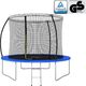 Trampolina ogrodowa vidaXL 92454 z siatką wewnętrzną 10 FT 305 cm 2
