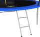 Trampolina ogrodowa vidaXL 92454 z siatką wewnętrzną 10 FT 305 cm 5