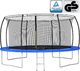 Trampolina ogrodowa vidaXL 92456 z siatką wewnętrzną 15 FT 460 cm 2