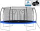 Trampolina ogrodowa vidaXL 92456 z siatką wewnętrzną 15 FT 460 cm 3