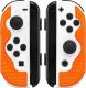 Lizard Skins naklejki na kontrolery Switch Joy-Con Tangerine 1
