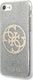 Guess Guess GUHCI8PCUGLLG iPhone 7/8/SE 2020 jasnoszary/light grey hard case Glitter 4G Circle Logo 2