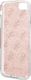 Guess Guess GUHCI8PCU4GLPI iPhone 7/8/SE 2020 różowy/pink hard case 4G Glitter uniwersalny 4