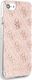 Guess Guess GUHCI8PCU4GLPI iPhone 7/8/SE 2020 różowy/pink hard case 4G Glitter uniwersalny 5