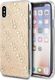 Guess Guess GUHCI65PCU4GLGO iPhone Xs Max złoty/gold hard case 4G Glitter uniwersalny 1