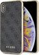Guess Guess GUHCI65G4GG iPhone Xs Max szary/grey hard case 4G Collection uniwersalny 1