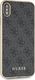 Guess Guess GUHCI65G4GG iPhone Xs Max szary/grey hard case 4G Collection uniwersalny 5